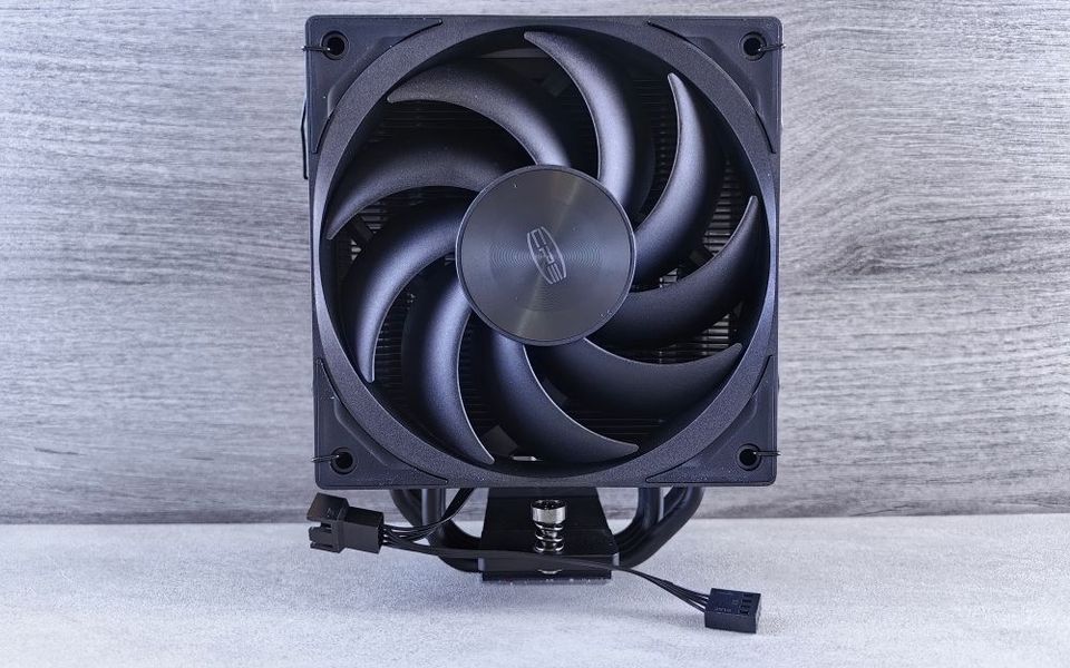CPU cooling fan and heatsink