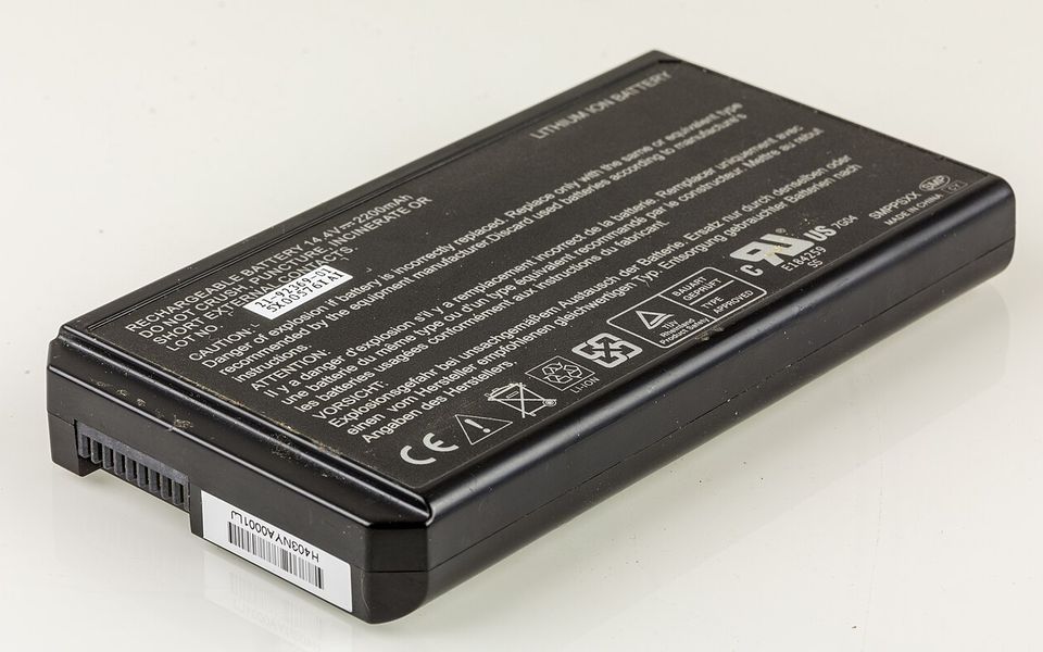 Laptop lithium-ion battery pack