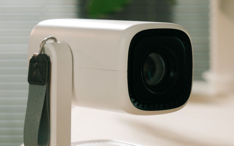 Compact portable projector